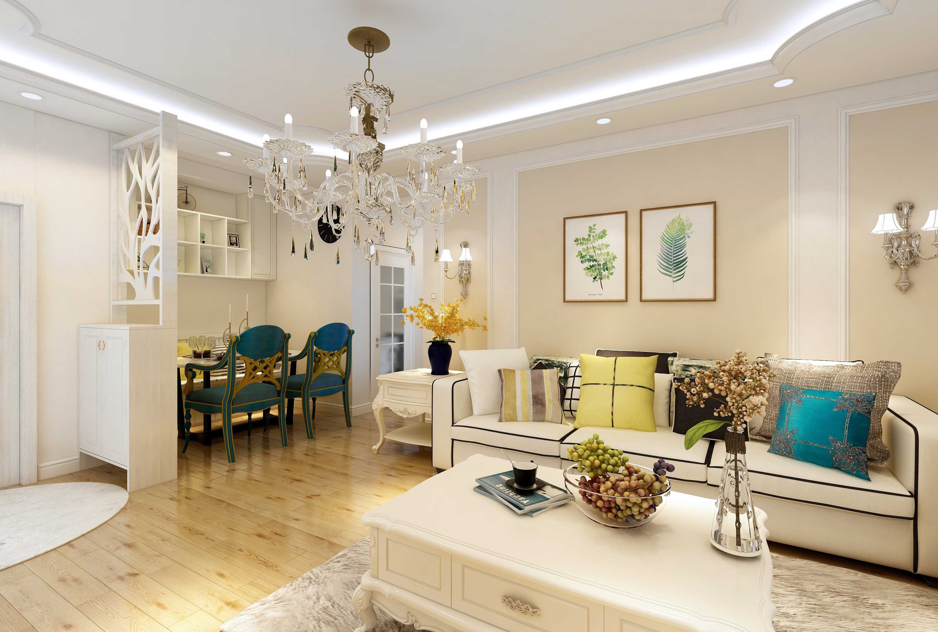 遼陽裝飾公司 簡歐式別墅裝修效果圖賞析