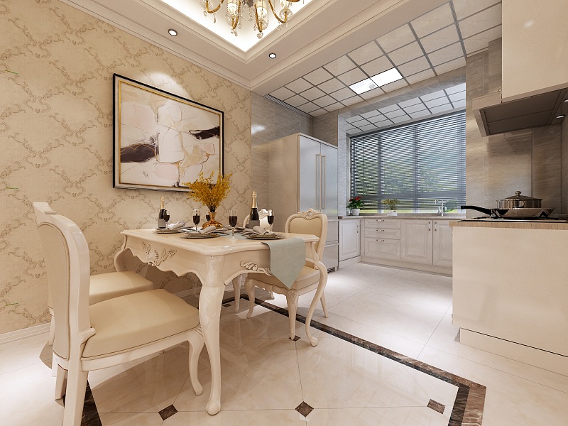 遼陽簡歐式裝修效果案例賞析